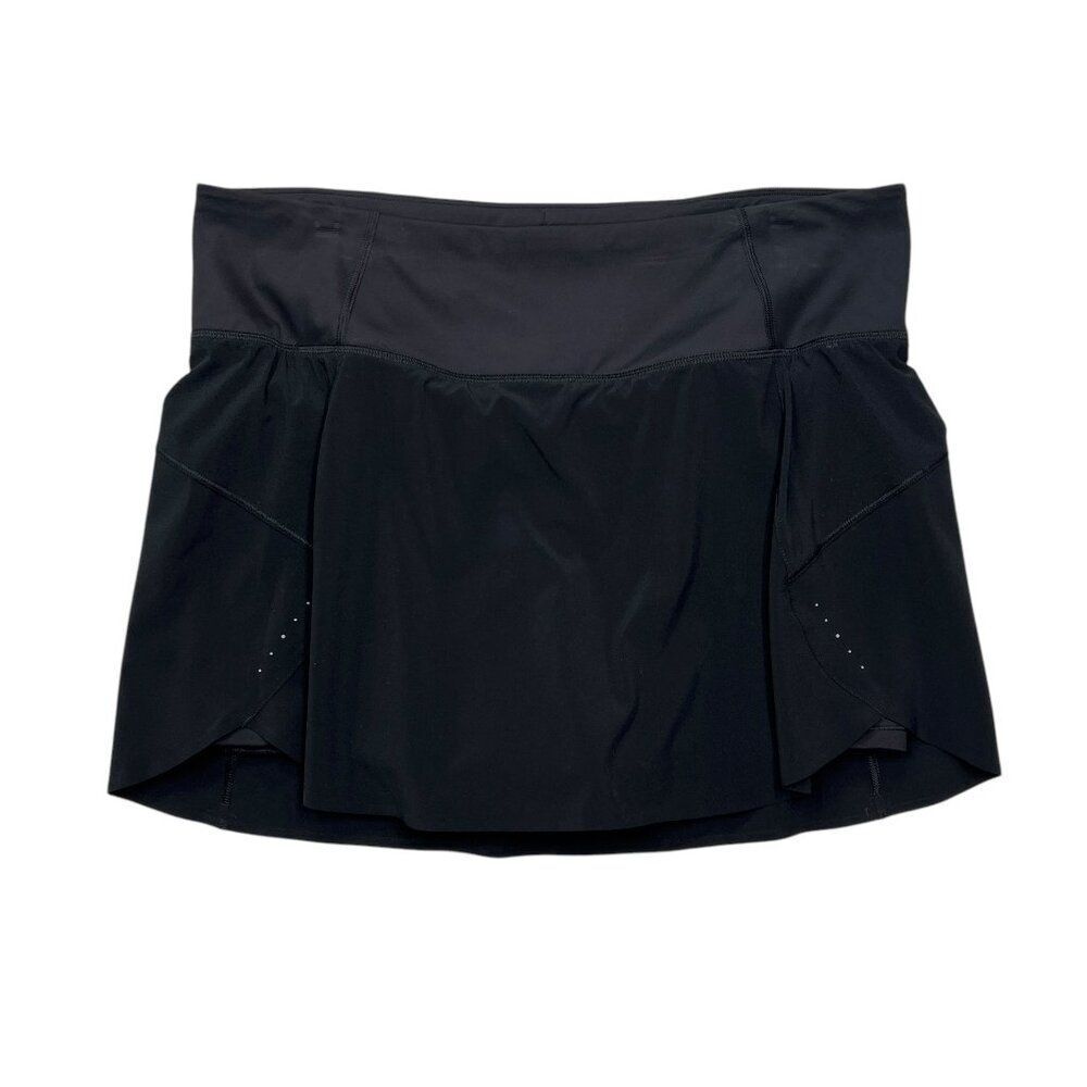 Athleta Skirt Women's Size 1x Black Run With It Athletic‎ Tennis Golf Skort